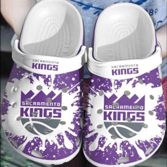 Sacramento Kings Basketball Crocband Shoes Clogs Comfortable Crocs For Men Women | Favorety AU