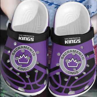 Sacramento Kings Basketball Crocband Shoes Comfortable Crocs Clogs For Men Women | Favorety UK