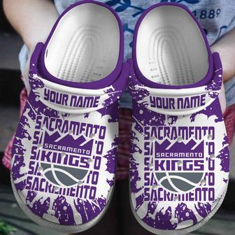 Sacramento Kings Nba Basketball Sport Crocs Crocband Clogs Shoes | Favorety CA