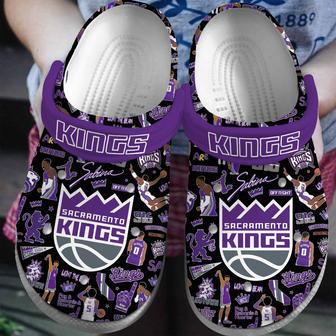 Sacramento Kings Nba Basketball Sport Crocs Crocband Clogs Shoes | Favorety UK