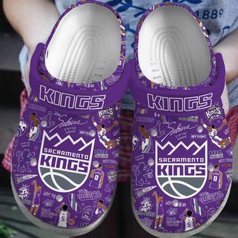 Sacramento Kings Nba Basketball Sport Crocs Crocband Clogs Shoes | Favorety CA