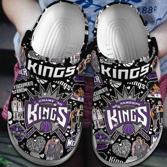 Sacramento Kings Nba Basketball Sport Crocs Crocband Clogs Shoes | Favorety DE