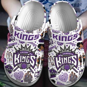 Sacramento Kings Nba Basketball Sport Crocs Crocband Clogs Shoes | Favorety