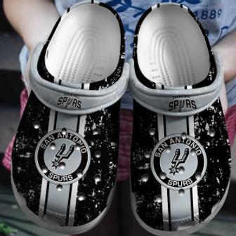 San Antonio Spurs Basketball Crocband Comfortable Clogs Shoes Crocs For Men Women | Favorety AU