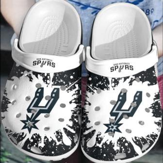 San Antonio Spurs Basketball Crocband Comfortable Crocs Shoes Clogs For Men Women | Favorety DE