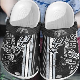 San Antonio Spurs Basketball Crocband Comfortable Shoes Crocs Clogs For Men Women | Favorety UK