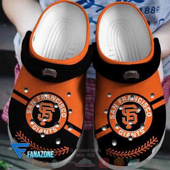 San Francisco Giants Orange-Black Mlb Sport Crocs Clogs Crocband Shoes | Favorety DE