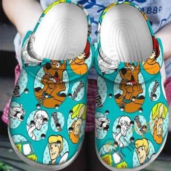 Scooby Doo Cartoon Crocs Crocband Shoes Clogs Custom Name For Men Women And Kids | Favorety UK