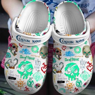 Sea Of Thieves Game Crocs Crocband Clogs Shoes | Favorety CA