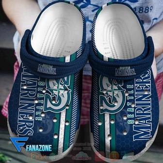 Seattle Mariners Mlb Sport Crocs Clogs Crocband Shoes | Favorety DE