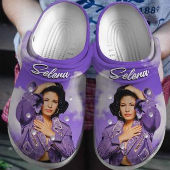 Selena Singer Music Crocs Crocband Clogs Shoes - Monsterry CA