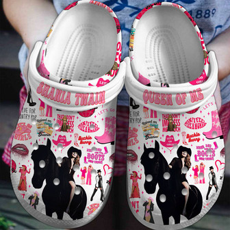 Shania Twain Singer Music Clog Clogband Clogs Shoes - Monsterry