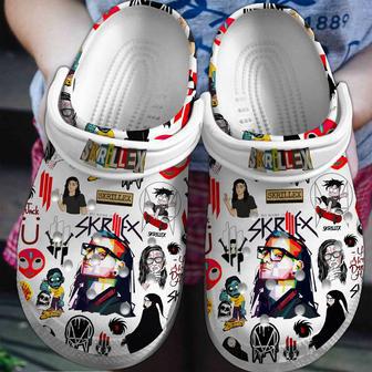 Skrillex Music Crocs Crocband Clogs Shoes | Favorety