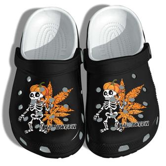 Skull High Tattoo Weed Crocband Clogs Shoes - Monsterry