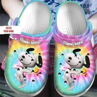 Snoopy And Woodstock Crocs Clog Shoes | Favorety