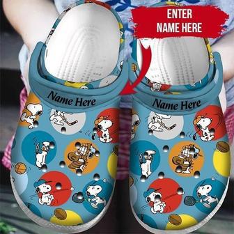 Snoopy Comics Clog Shoes | Favorety UK