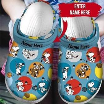 Snoopy Comics Crocs Clog Shoes | Favorety