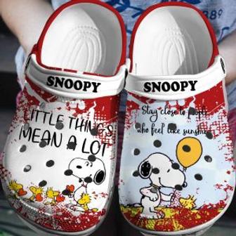 Snoopy Crocs 3D Clog Crocsband Shoes | Favorety UK