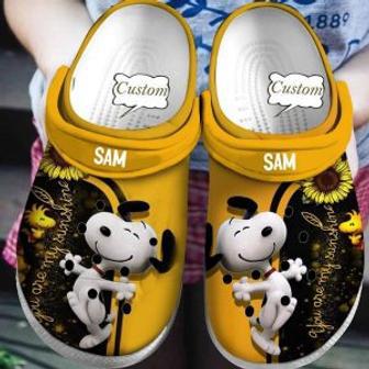 Snoopy Crocs Clogs Crocband Shoes Comfortable For Men Women | Favorety DE