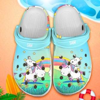 Snoopy Crocs Crocband Clogs Comfortable Shoes For Men Women | Favorety DE