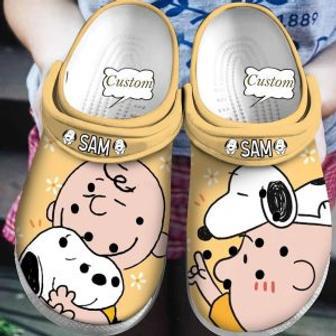 Snoopy Crocs Shoes Comfortable Clogs Crocband For Men Women | Favorety CA