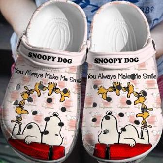 Snoopy Dog Crocs 3D Clog Cartoon Shoes | Favorety AU