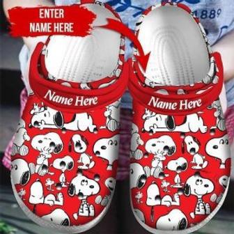 Snoopy Dog Crocs Clog Shoes | Favorety UK