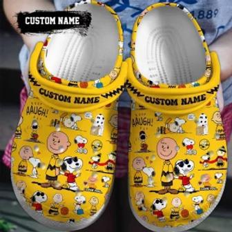 Snoopy Peanuts Cartoon Crocs Crocband Clogs Shoes | Favorety UK