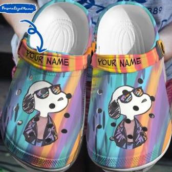 Snoopy Peanuts Crocs 3D Clog Shoes | Favorety UK