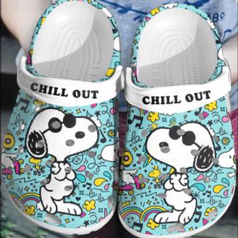 Snoopy Peanuts Crocs Crocband Shoes Clogs Comfortable For Men Women | Favorety