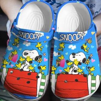 Snoopy Woodstock Crocs 3D Clog Shoes | Favorety UK