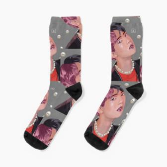 Soft Bts Idol Jin - Socks | Favorety