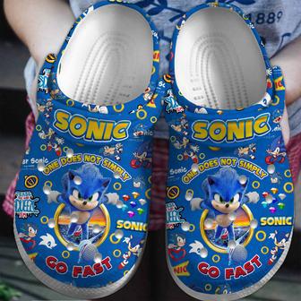 Sonic The Hedgehog Game Movie Crocs Crocband Clogs Shoes | Favorety AU