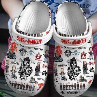 Sons Of Anarchy Tv Series Crocs Crocband Clogs Shoes | Favorety UK