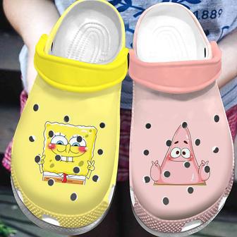 Spongebob Squarepants Couple Clog Shoes | Favorety AU