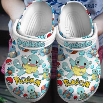 Squirtle Pokemon Anime Cartoon Crocs Crocband Clogs Shoes | Favorety AU