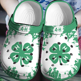 St Patricks Day 4H Shamrock Leaf Irish Clogband Shoes - Monsterry