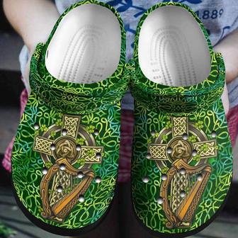 St Patricks Day Irish Shamrock Irish Celtic Crocband Shoes - Monsterry UK