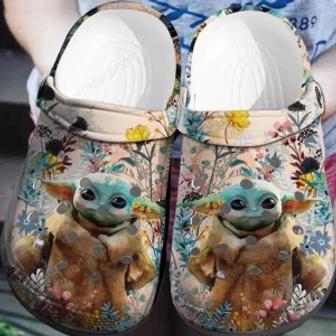 Star Wars Baby Yoda Crocs Clogs Comfortable Crocband Shoes For Men Women | Favorety DE