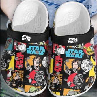 Star Wars Crocs Clogs Comfortable Shoes Crocband For Men Women | Favorety