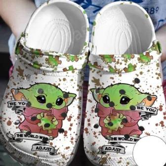 Star Wars Yoda Crocs Shoes Comfortable Clogs Crocband For Men Women | Favorety UK