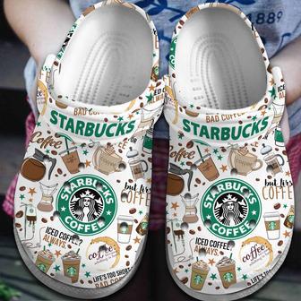 Starbucks Crocs Crocband Clogs Shoes | Favorety