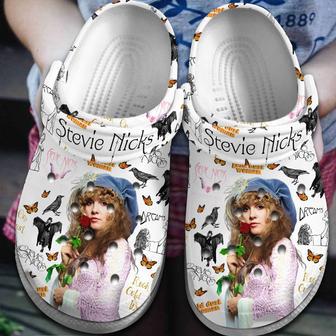 Stevie Nicks Music Crocs Crocband Clogs Shoes | Favorety