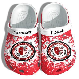 Stony Brook University Graduation Gifts Croc Shoes Customize- Admission Gift Shoes | Favorety AU