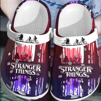 Stranger Things Crocs Crocband Clogs Shoes Comfortable For Men Women | Favorety UK