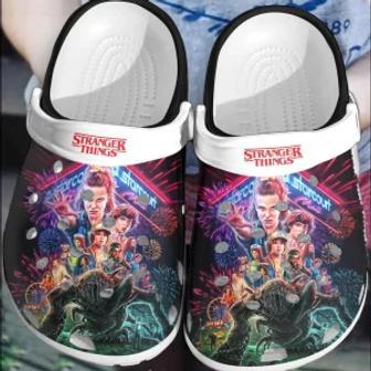 Stranger Things Crocs Crocband Shoes Clogs Comfortable For Men Women | Favorety AU