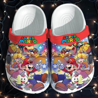 Super Mario Bros Crocs Clog Shoes | Favorety AU