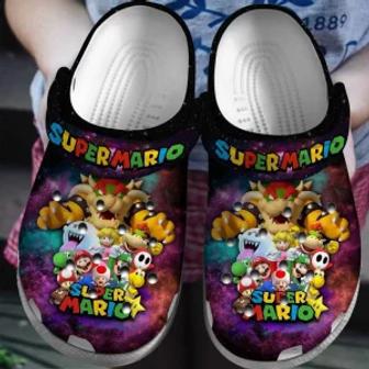 Super Mario Clogs Crocband Shoes Comfortable Crocs | Favorety