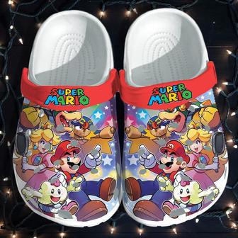 Super Mario Game Crocband Crocs Shoes Clogs | Favorety