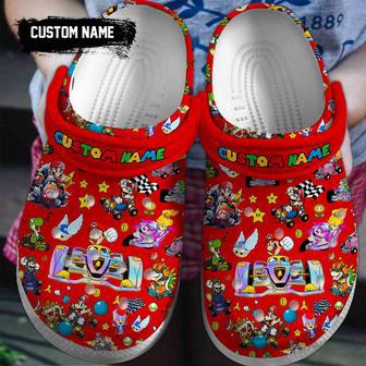 Super Mario Game Crocs Crocband Shoes Clogs Custom Name For Men Women And Kids | Favorety DE